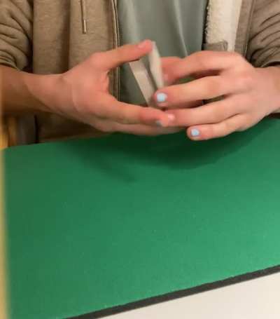 Lets see yall debunking this one - cards face up this time.