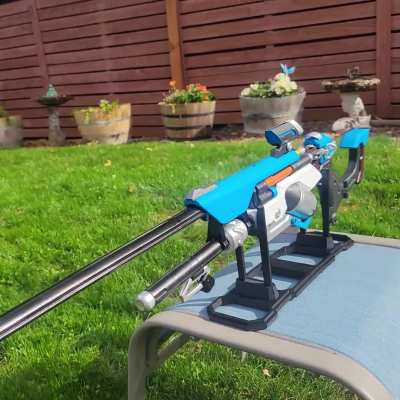 Ana Rifle, with moving chambering mechanics