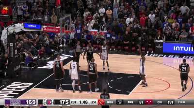 [Highlight] Clippers announcer thought the Kings were finished but jinxes own team instead!