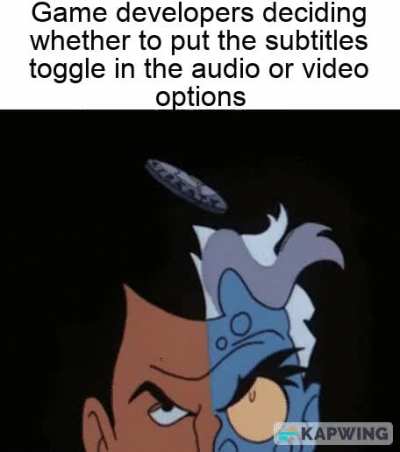 It’s 50/50
