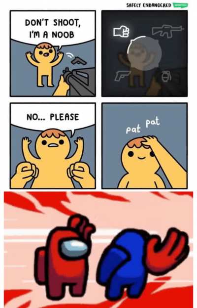 Why waste ammo on a noob when you can just melee kill him ??