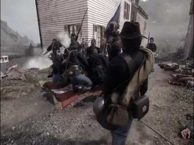 Teabagging the Rebel Rag in War of Rights