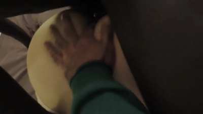 hubby watches and touches wife while she receives her black bulls fat cock ♠️