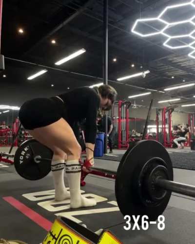 Look at her go!