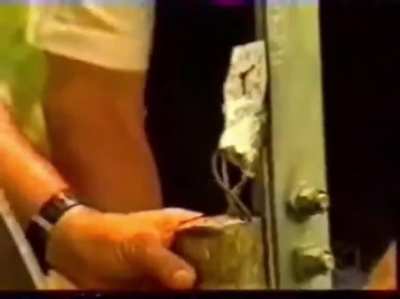 Bomb squad in Brazil in the late 90's