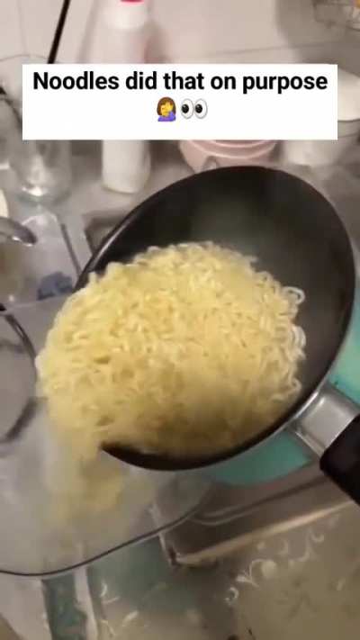 My noodle people need me