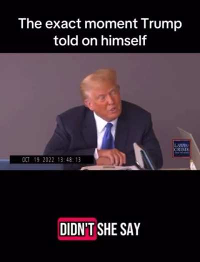This is not AI. He said it.