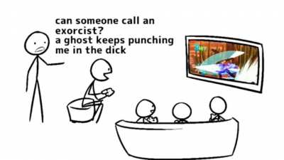 Can someone call an exorcist?