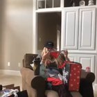 Dad's not happy with this gift for his daughter