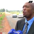 An accident in a news clip about accodents in the area