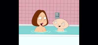 I don’t blame Stewie for running away. That’s freaky as heck