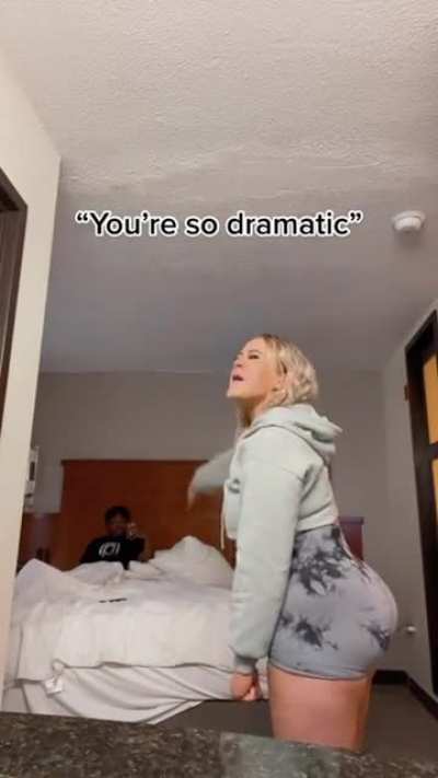 Dramatic girlfriend
