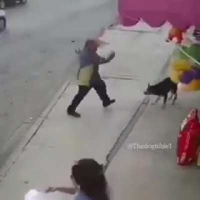 He deserved that