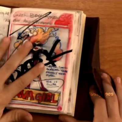 you don't mess with a man's dream journal