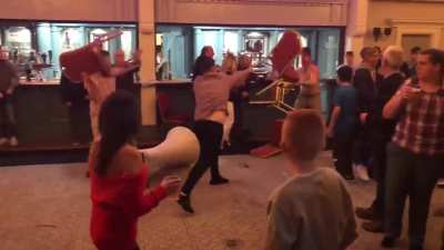Wedding fight- has this actually happened at a wedding you've been too?