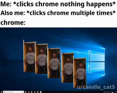 multiple chrome tabs open