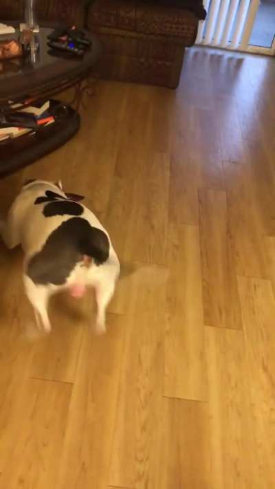 He’s so grateful for getting one of his favorite snacks