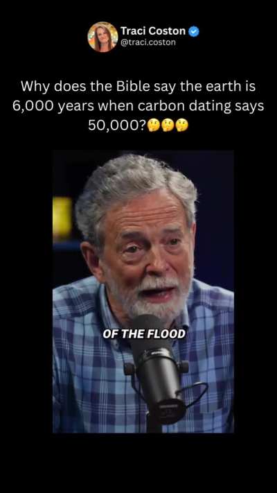 Preacher has Theory Why the Earth is 6000 Years Old
