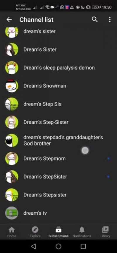 His whole family is bigger than your imagi-nation.