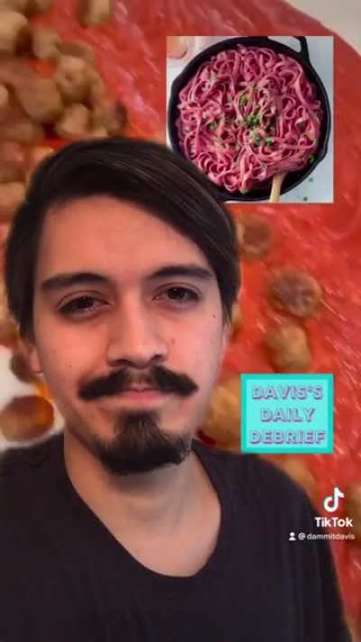 That's gotta be the worst way to eat spaghetti & meatballs...