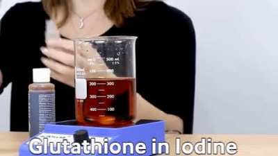Glutathione in Iodine and Water