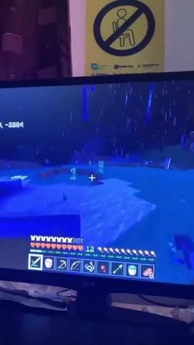 You know, creepers dont even scare me