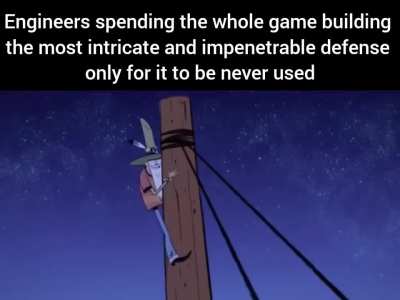 Please make engineer gameplay more engaging. Its only practical use is to build nodes and switch to another role right after.