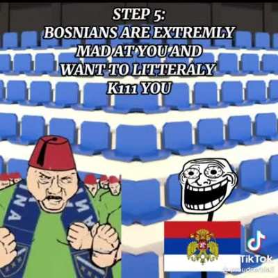 Least violent misunderstanding in the Balkans.