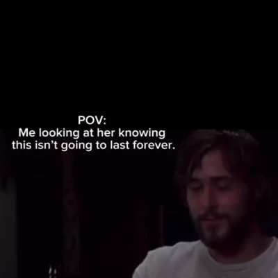 Never does