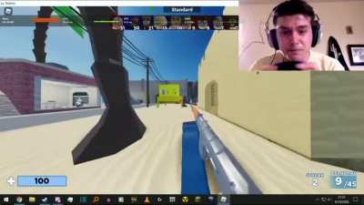 Literally a sweaty tryhard