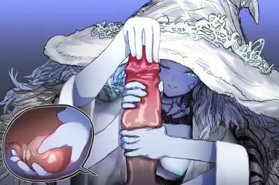 Ranni the Wtich's cock and balls massage, cumshot version update (Saint uvuv) [Elden Ring]