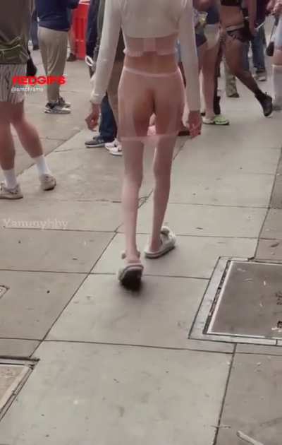 What would you do if you saw me outside like this?