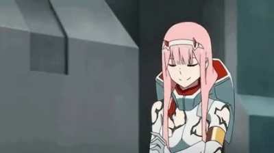 Daily ZeroTwo to hopefully warm your day up…😪🖤<wbr>💞