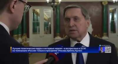 RU POV: “President Putin has said several times that if Zelensky is truly ready for a meeting, we invite him to Moscow, and we will guarantee security for everyone and the necessary working conditions” said Kremlin aide Yuri Ushakov