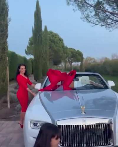 Cristiano Ronaldo’s long time girlfriend gifted him a Rolls Royce for Christmas