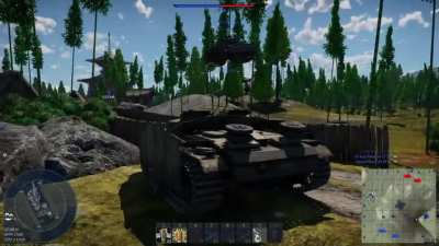 Who said tanks can't fly?