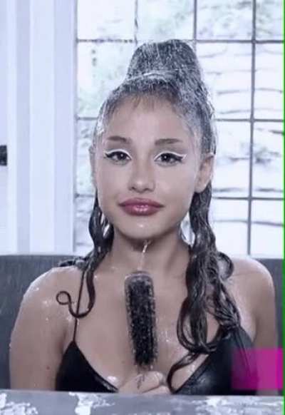 Once again, she knows what she is doing, she is definitely testing us, just look at her, those tits looks so good wet, and her lips🔥<wbr>🥵🥵