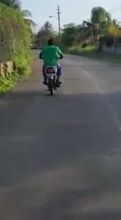 Stunting on the street