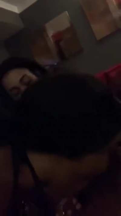 Damn she a demon