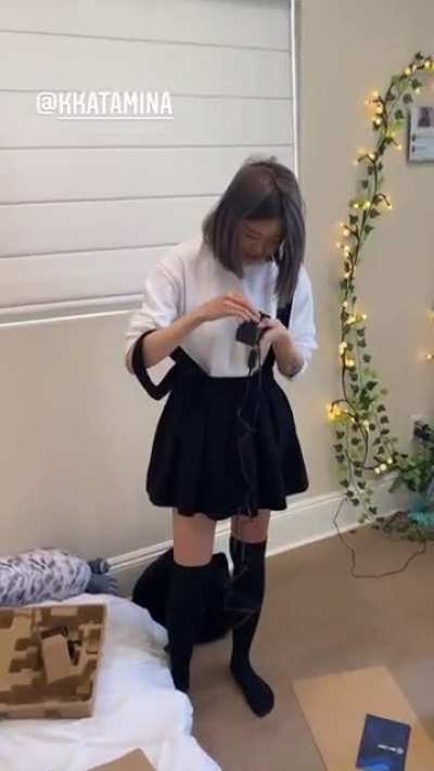 Miyoung's cute outfit
