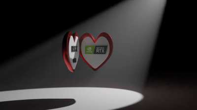 Heart locket but it's RTX on (Made in blender 2.90)