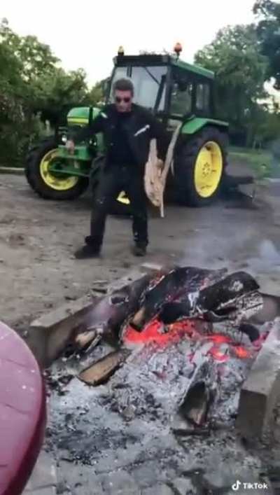 Successfully failed firewood delivery