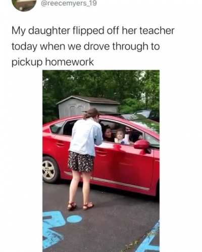 Didn’t want any homework