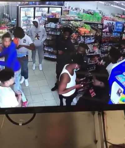 bro ran into his opps and tried to talk it out 😂😂😂