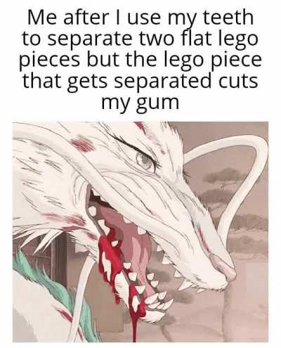 Lego is teaching kids how to improvise on weapons when you don't have access to them