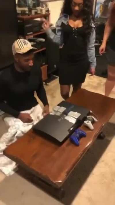 Brother finally got his new PS5