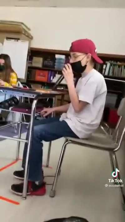 Guy was spitting bars