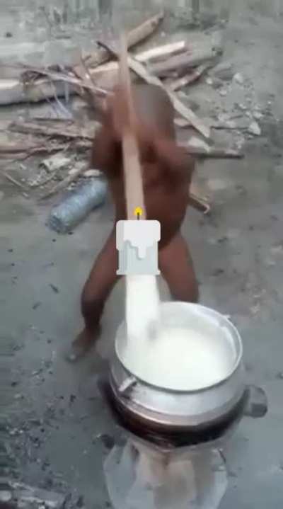 Cooking in the Nude