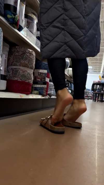 Public soles tease