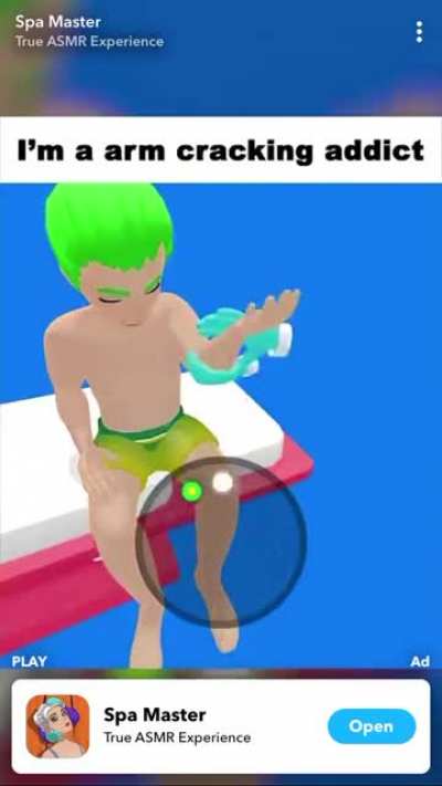 These Snapchat ads are getting weirder and weirder...